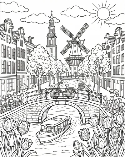 Summer Coloring Pages — free printable coloring pages