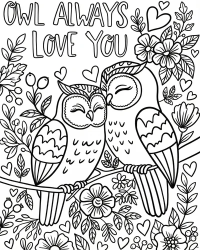 Valentine's Day Coloring Pages preview