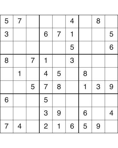 Free printable easy sudoku puzzle number 7 with solution, beginner level, US Letter PDF
