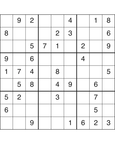 Free printable easy sudoku puzzle number 10 with solution, beginner level, US Letter PDF