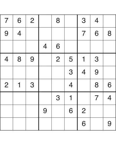 Free printable easy sudoku puzzle number 16 with solution, beginner level, US Letter PDF