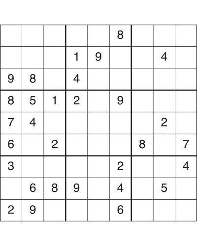 Free printable medium sudoku puzzle number 6 with solution, medium level, US Letter PDF