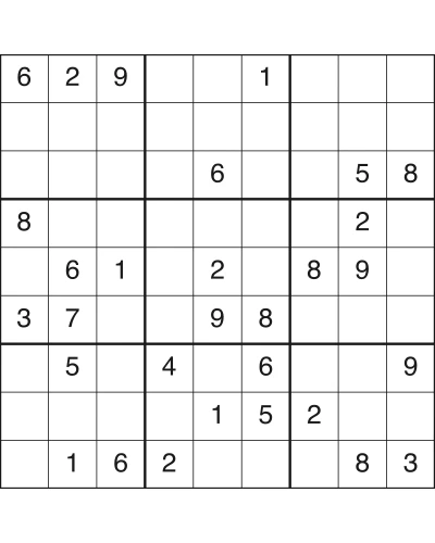 Free printable medium sudoku puzzle number 15 with solution, medium level, US Letter PDF