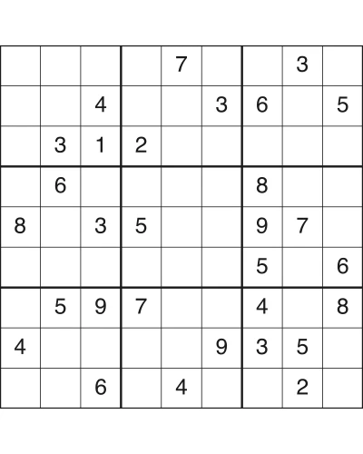 Free printable medium sudoku puzzle number 21 with solution, medium level, US Letter PDF