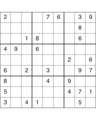 Free printable medium sudoku puzzle number 29 with solution, medium level, US Letter PDF